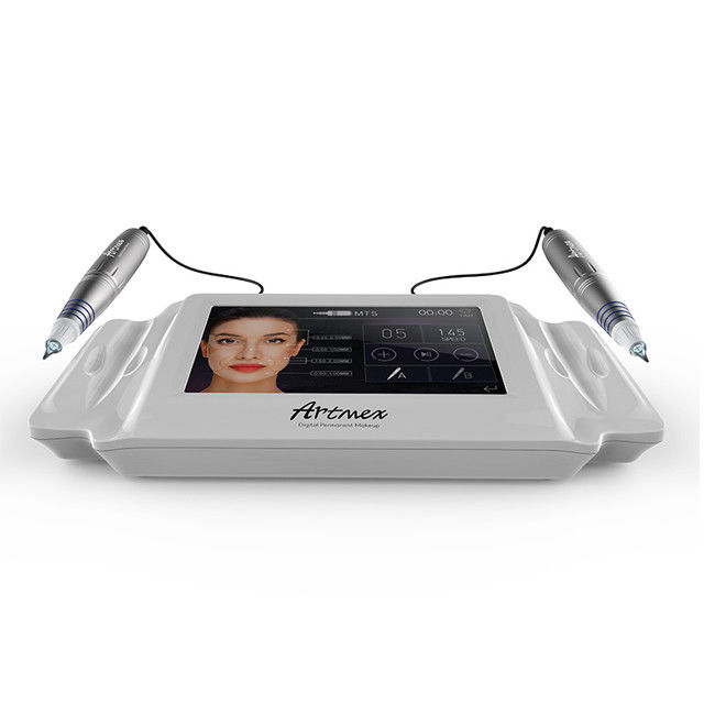 ABS Αλουμινίου Artmex V8 Microneedling Derma Pen PMU και MTS Εργασία Τετουάζ Μηχανή Κιτ