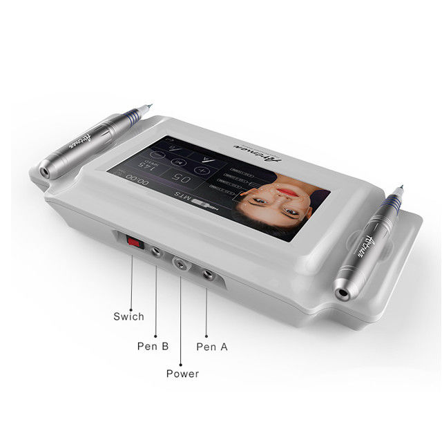 ABS Αλουμινίου Artmex V8 Microneedling Derma Pen PMU και MTS Εργασία Τετουάζ Μηχανή Κιτ