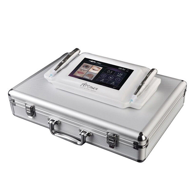 ABS Αλουμινίου Artmex V8 Microneedling Derma Pen PMU και MTS Εργασία Τετουάζ Μηχανή Κιτ