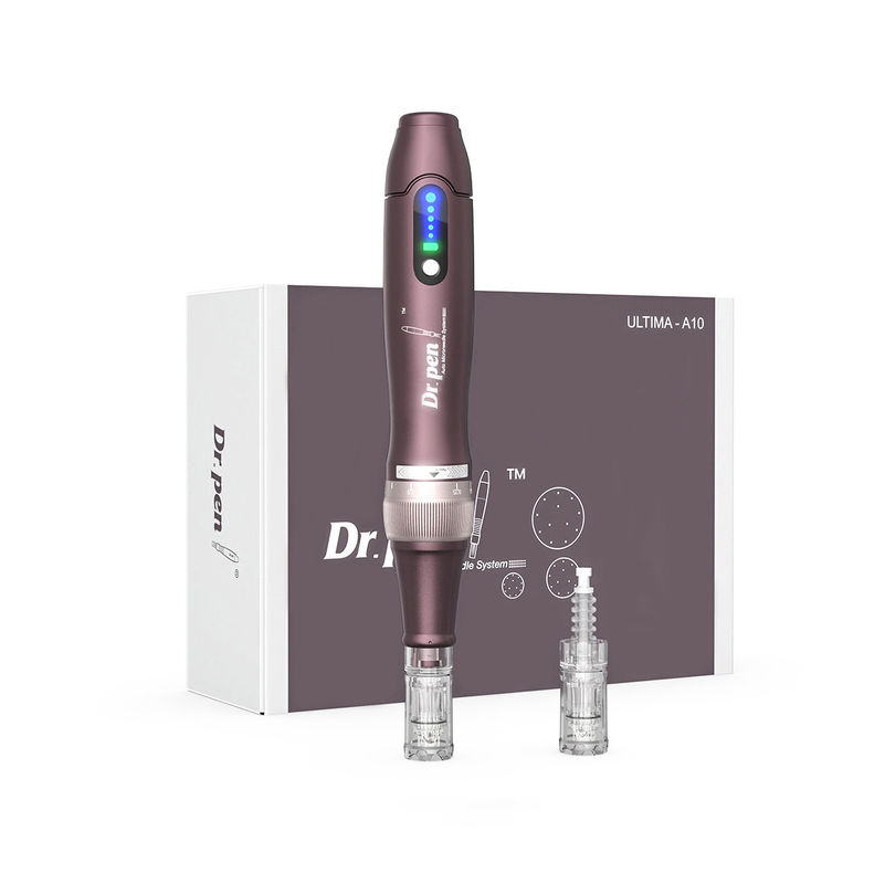 Ηλεκτρικές βελόνες Dermapen 2023 A10 Derma Pen για την αναζωογόνηση του δέρματος και 5 επίπεδα ταχύτητας