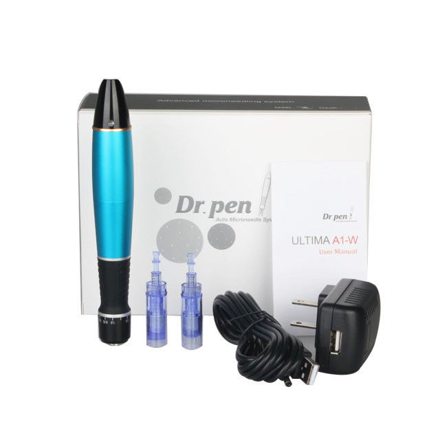 Ρυθμιζόμενο μήκος βελόνας 1,0 mm Dr pen A1c A1w Ηλεκτρικό δερμάπιο για λευκαντική θεραπεία