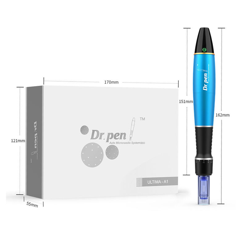400mAh μπαταρία Dr πένα A1W Πολυλειτουργικό ηλεκτρικό πένα προσώπου φωτεινή μικρο-ύαλη ασύρματη δερματική πένα