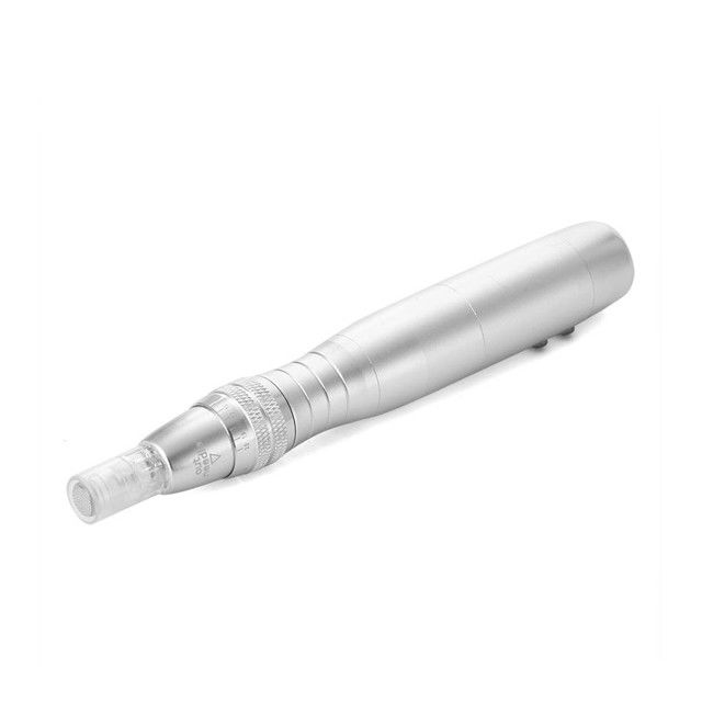 Ασημένιο χρώμα σώματος 7 χρώματα LED Photon Electric Derma Pen για λειτουργία αναζωογόνησης του δέρματος
