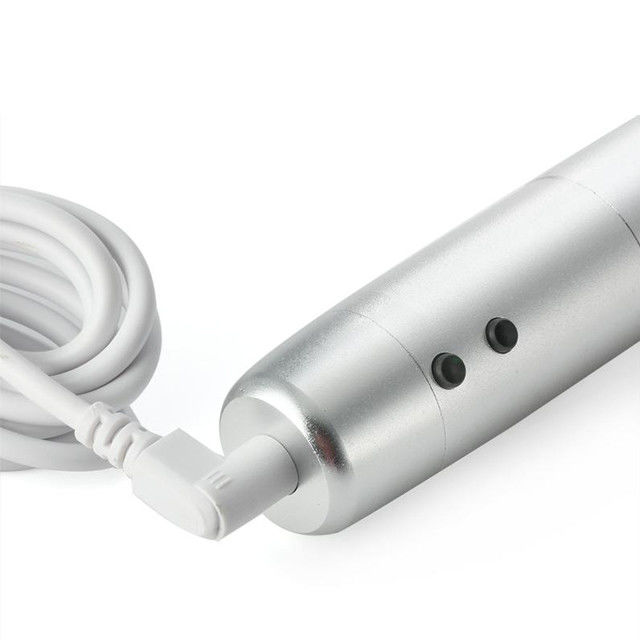 Ασημένιο χρώμα σώματος 7 χρώματα LED Photon Electric Derma Pen για λειτουργία αναζωογόνησης του δέρματος