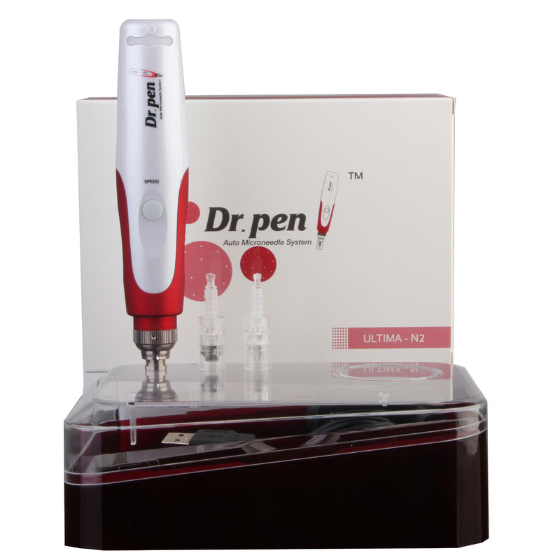 Επαναφορτιζόμενο Dr. pen N2 W 5 ταχύτητα αυτόματο σύστημα μικροπιόλης για την αφαίρεση τεντωμάτων