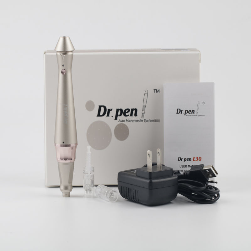 Dr Pen E30 Ηλεκτρική μηχανή ομορφιάς για την προστασία του δέρματος για την αντιγήρανση σε ροζ ασήμι