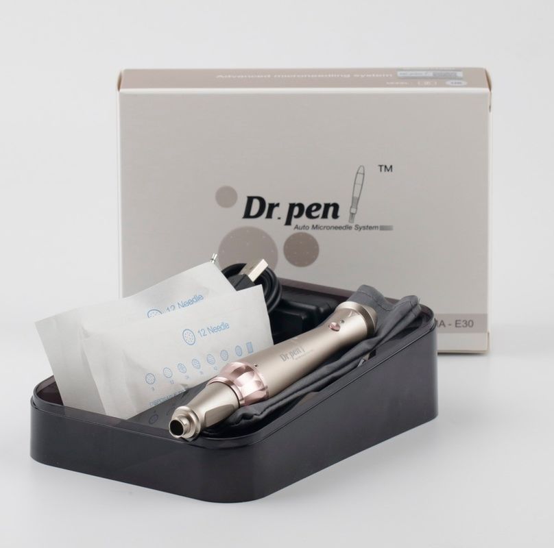 Dr Pen E30 Ηλεκτρική μηχανή ομορφιάς για την προστασία του δέρματος για την αντιγήρανση σε ροζ ασήμι
