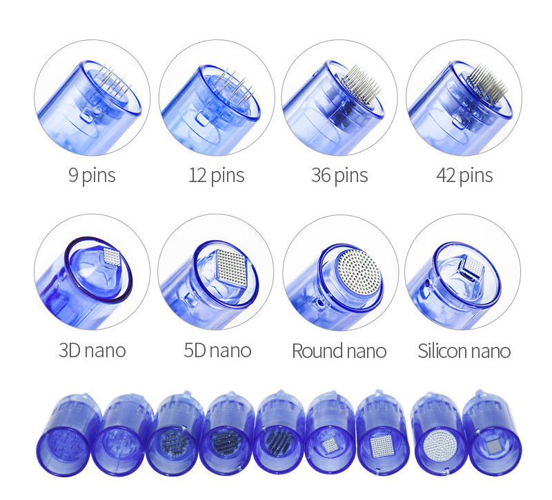 OEM 2024 A1 A6 M5 M7 M8 DR Πένα Ειδικό Micro-Needle Dermal Pen Cartridge για Αντι-Αποτρίχωση
