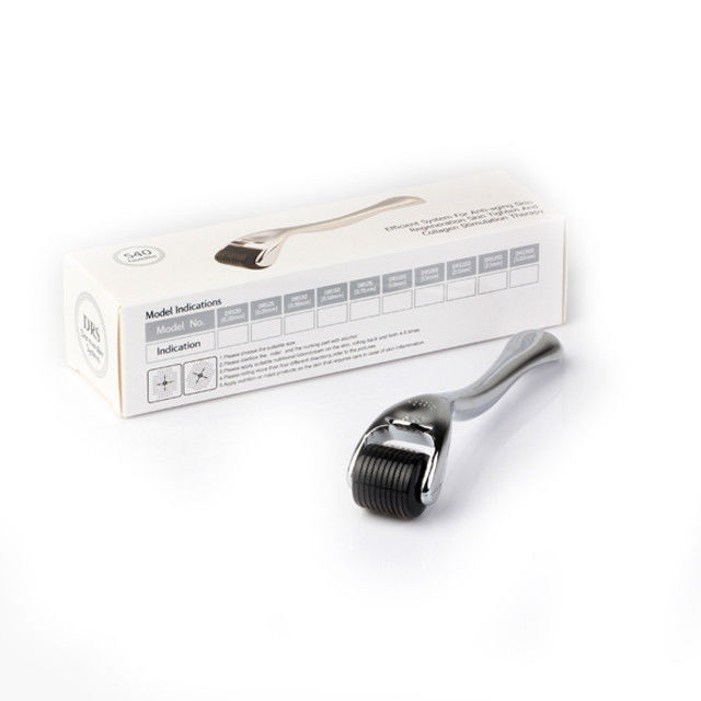 Σπίτι ΧΩΡΙΣ ΣΥΡΙΖΑ Τύπος 540-pin Derma Roller με Χρυσαφένιο Χέρι Επαναζωογόνηση Δέρματος