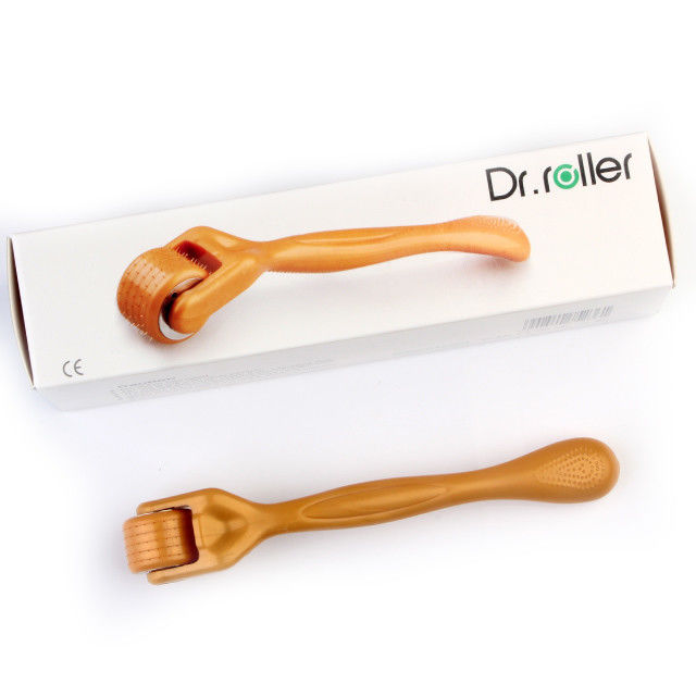 Προσαρμόστε Derma Roller για την αναζωογόνηση του δέρματος 120 βελόνες Micro Needle Therapy Face Roller