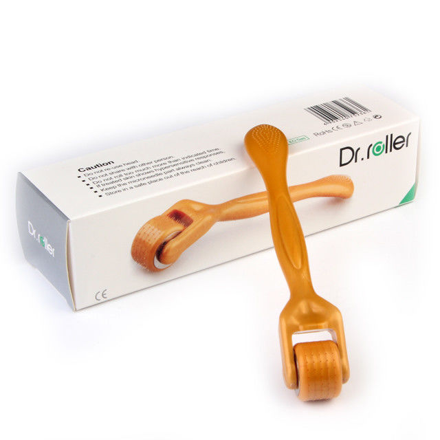 Προσαρμόστε Derma Roller για την αναζωογόνηση του δέρματος 120 βελόνες Micro Needle Therapy Face Roller