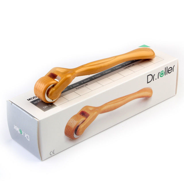 Προσαρμόστε Derma Roller για την αναζωογόνηση του δέρματος 120 βελόνες Micro Needle Therapy Face Roller