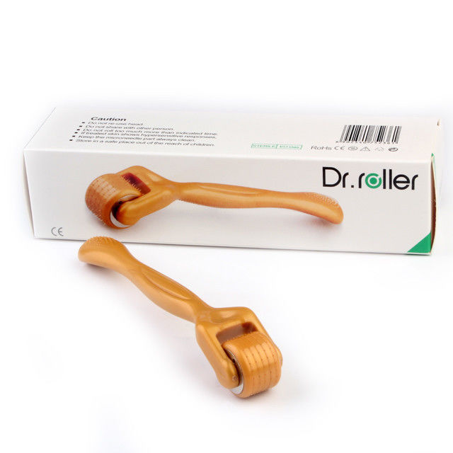 Προσαρμόστε Derma Roller για την αναζωογόνηση του δέρματος 120 βελόνες Micro Needle Therapy Face Roller
