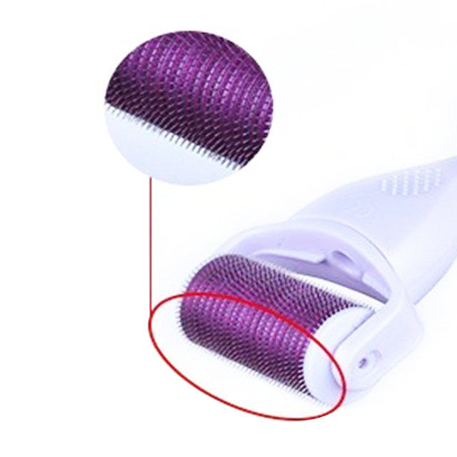 1200 Πινς Titanium Needle Microneedle Derma Skin Roller για την περιοχή στόχου του κεφαλιού και περισσότερα